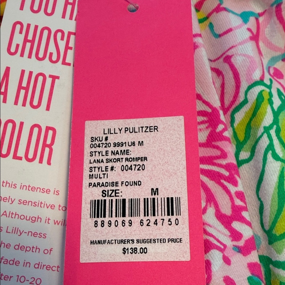 Lilly Pulitzer Lana Skort Romper - Picture 6 of 7